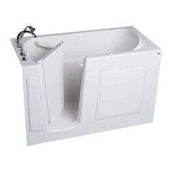 AMERICAN STANDARD 3060.509.A VALUE SERIES 30 X 60 INCH WALK-IN BATH WITH AIR SPA SYSTEM