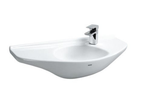 TOTO LT650G WALL-MOUNT 29-1/2 X 11-13/16 INCH LAVATORY WITH SANAGLOSS
