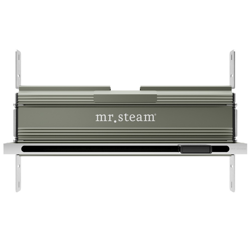 MR. STEAM 104495 LINEAR 27 INCH RECTANGULAR STEAM HEAD WITH AROMATHERAPY RESERVOIR IN ALUMINUM
