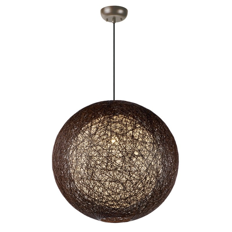 MAXIM LIGHTING 14407 BALI 24 INCH CEILING-MOUNTED INCANDESCENT PENDANT LIGHT