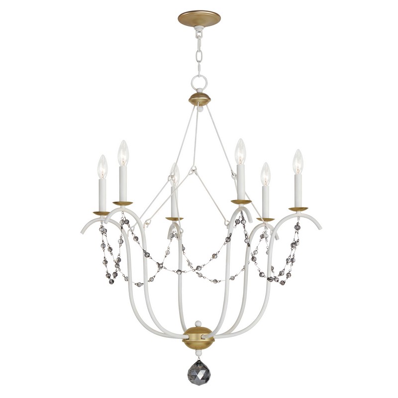 MAXIM LIGHTING 20486 FORMOSA 27 INCH CEILING-MOUNTED INCANDESCENT CHANDELIER LIGHT