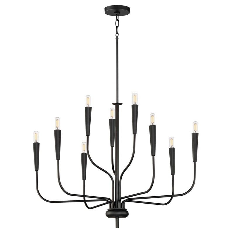 MAXIM LIGHTING 24819 VELA 32 INCH CEILING-MOUNTED INCANDESCENT CHANDELIER LIGHT