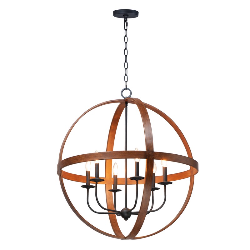 MAXIM LIGHTING 27576 COMPASS 30 INCH CEILING-MOUNTED INCANDESCENT PENDANT LIGHT