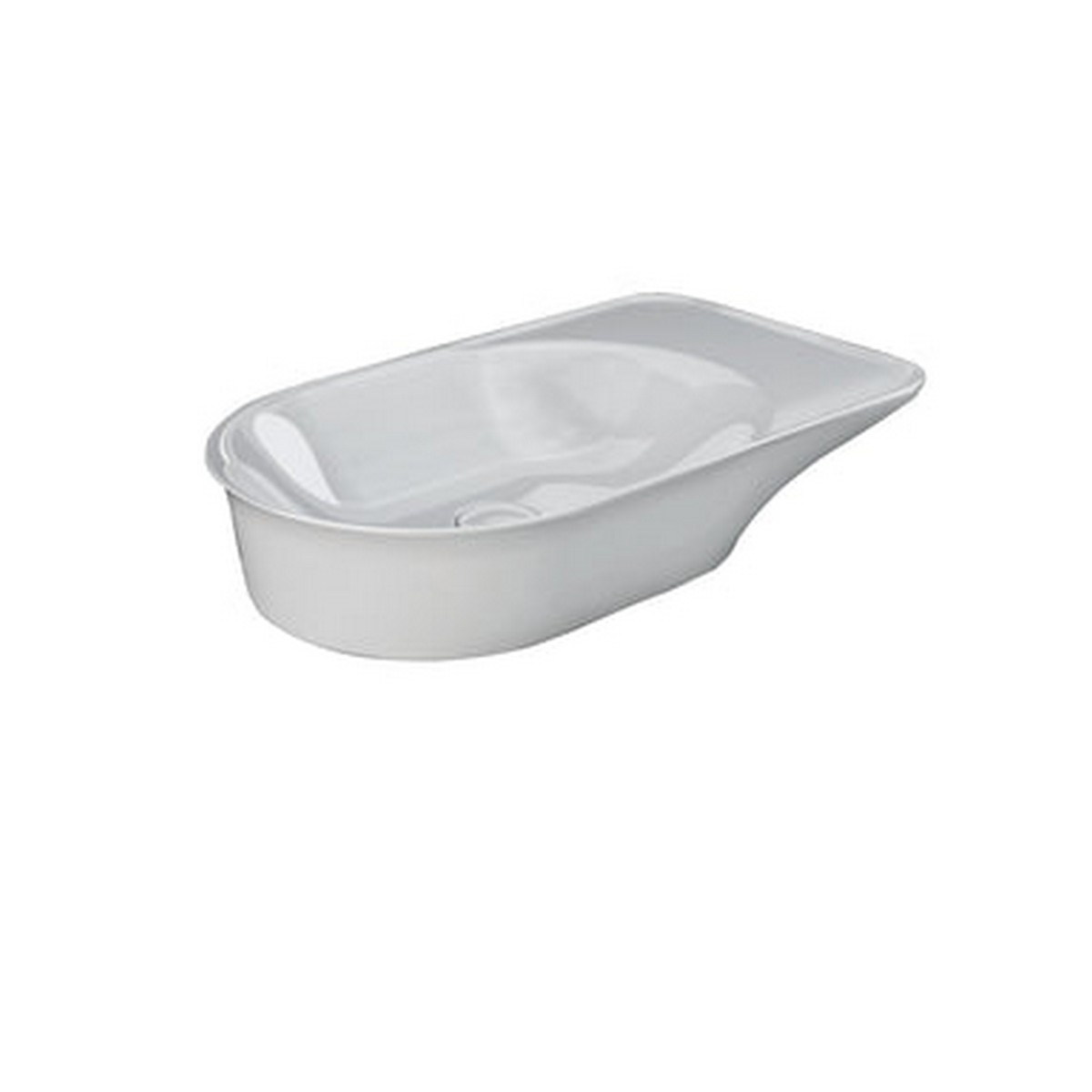 BARCLAY 5-411WH 25 1/2 INCH VITREOUS CHINA VESSEL BATHROOM SINK