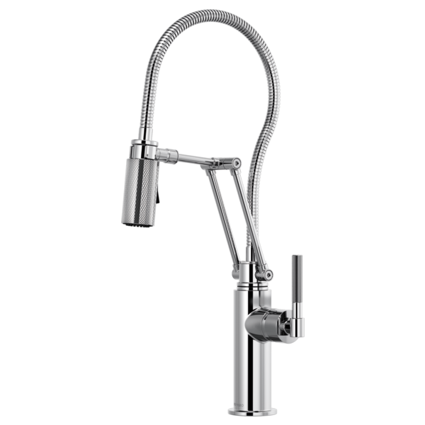 BRIZO 63143LF LITZE ARTICULATING FAUCET WITH FINISHED HOSE