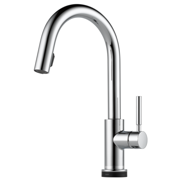 BRIZO 64020LF SOLNA SINGLE HANDLE SINGLE HOLE PULL-DOWN KITCHEN FAUCET WITH SMARTTOUCH TECHNOLOGY