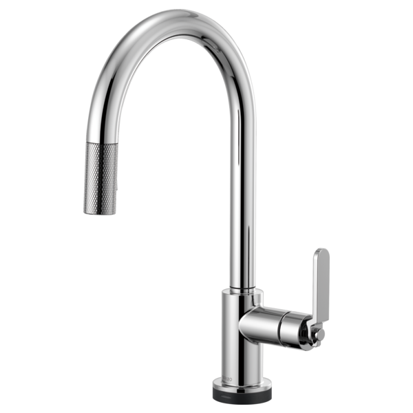 BRIZO 64044LF LITZE SMARTTOUCH PULL-DOWN FAUCET WITH ARC SPOUT AND INDUSTRIAL HANDLE
