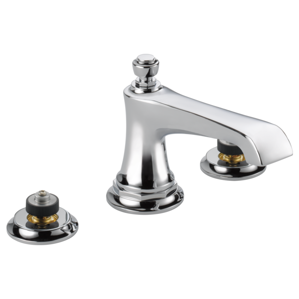 BRIZO 65360LF-LHP ROOK TWO HANDLE WIDESPREAD LAVATORY FAUCET, LESS HANDLES