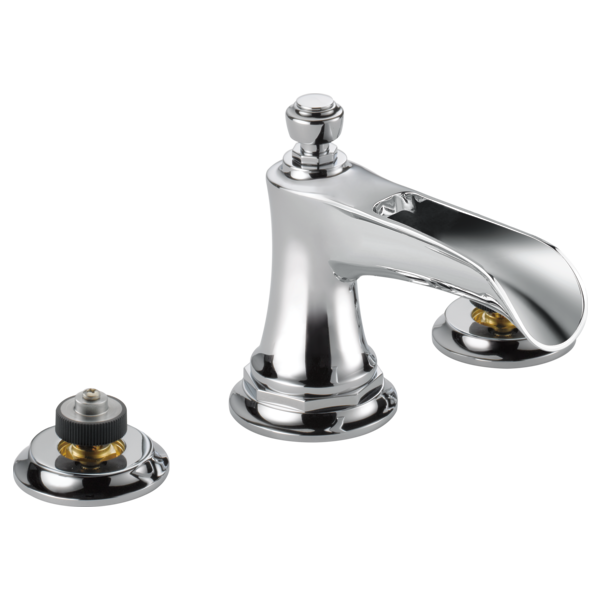 BRIZO 65361LF-LHP ROOK TWO HANDLE WIDESPREAD LAVATORY FAUCET - LESS HANDLES