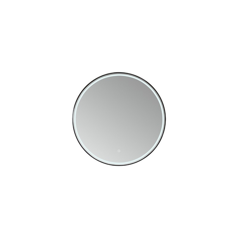 VINNOVA 815032C-LED CAMPOBASSO 32 INCH ROUND LED LIGHTED ACCENT BATHROOM/VANITY WALL MIRROR