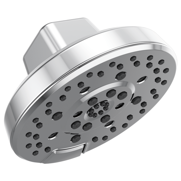 BRIZO 87498 LEVOIR H2OKINETIC 6-7/8 INCH ROUND MULTI-FUNCTION SHOWERHEAD - 1.75 GPM