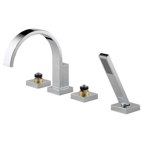 BRIZO T67480-LHP SIDERNA ROMAN TUB WITH HAND SHOWER