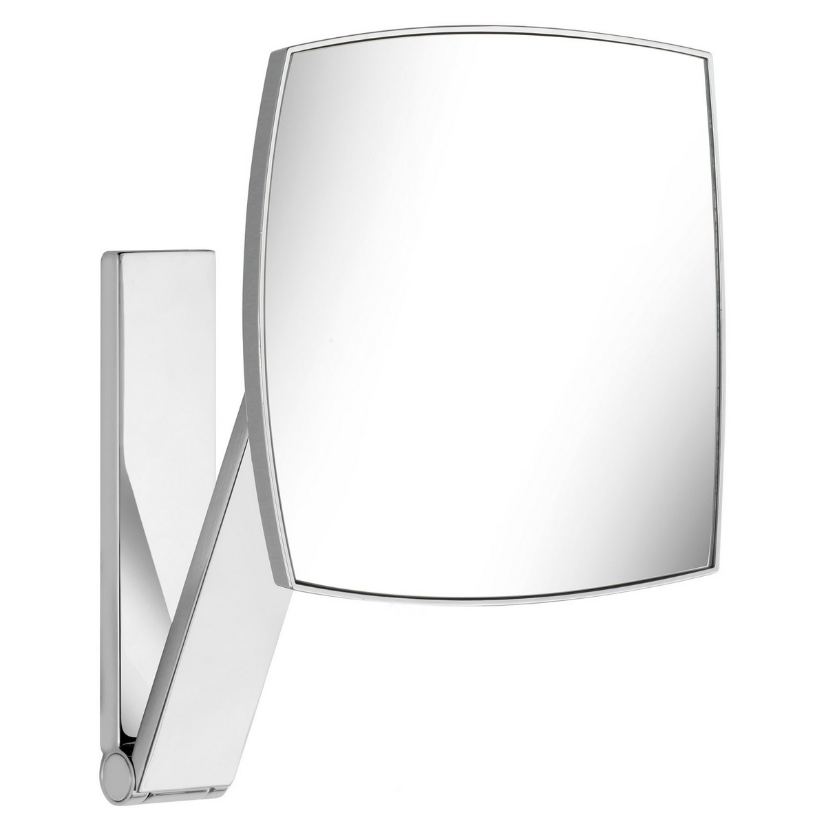 KEUCO 176130000 ILOOK MOVE 7 7/8 INCH WALL MOUNTED FRAMED SQUARE BATHROOM MIRROR