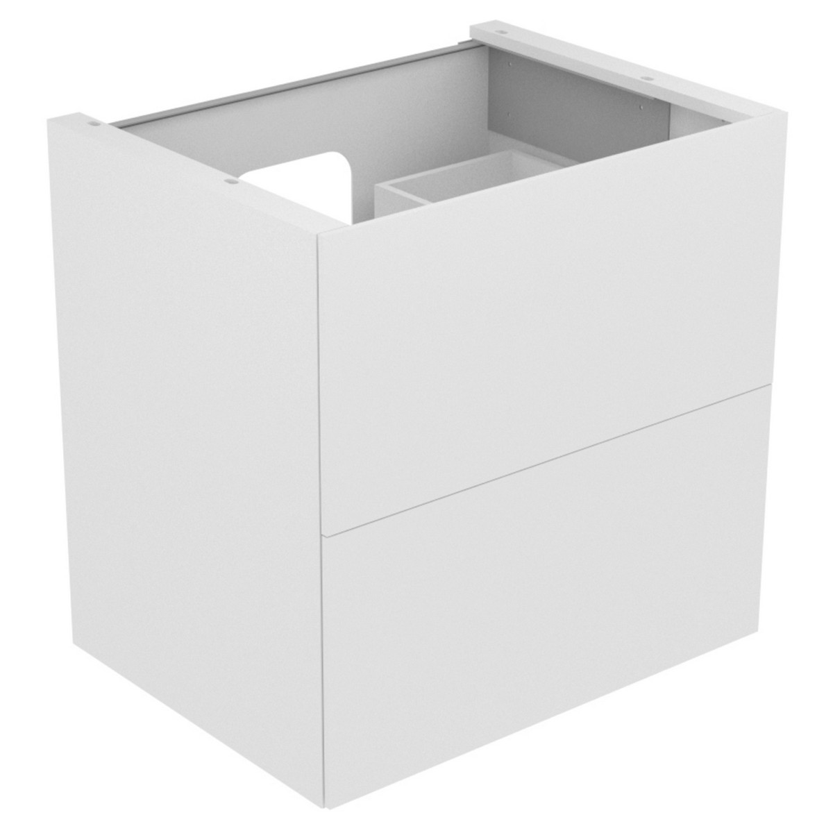 KEUCO 3134200 EDITION 11 27 1/2 INCH 2-DRAWERS WALL MOUNTED SINGLE SINK BATHROOM VANITY CABINET ONLY