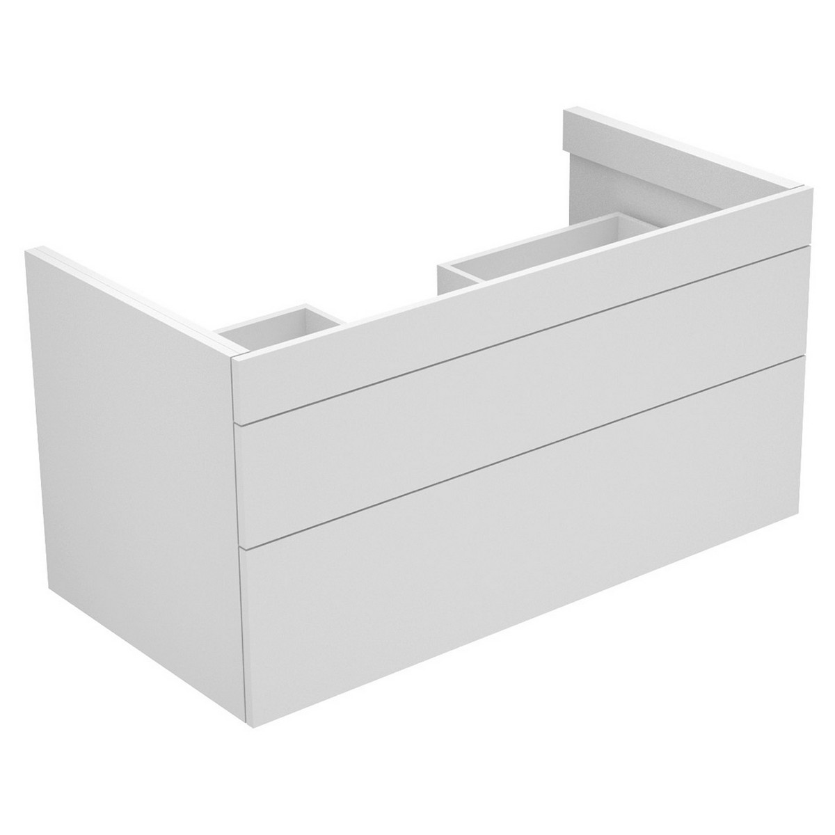 KEUCO 315510000 EDITION 400 41 3/8 INCH 2-DRAWERS WALL MOUNTED SINGLE SINK BATHROOM VANITY CABINET ONLY