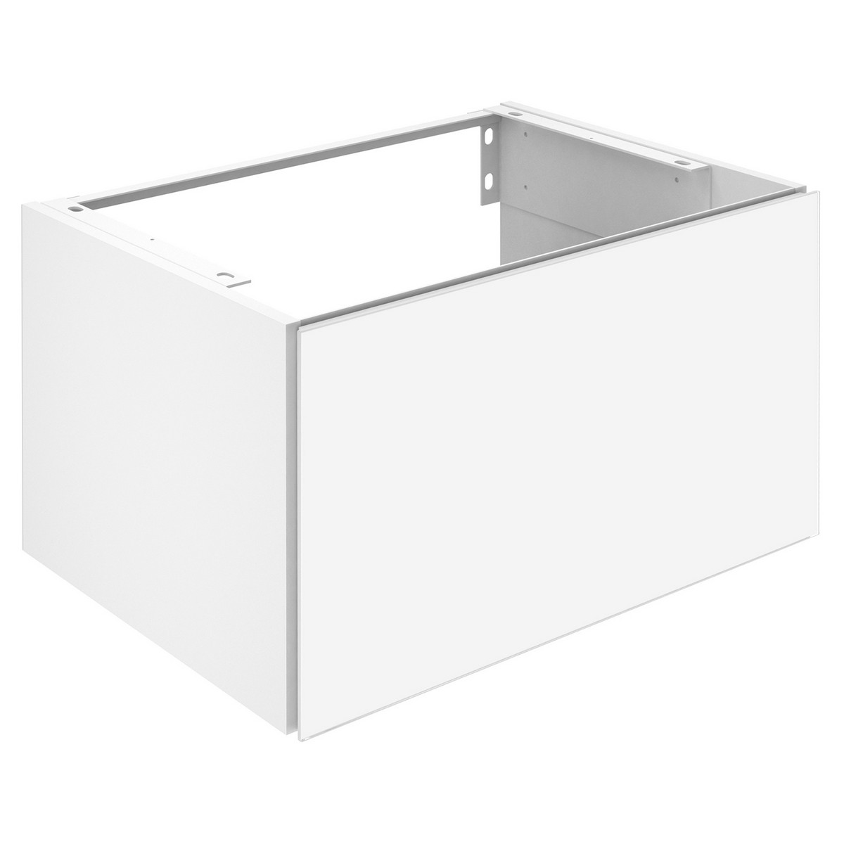 KEUCO 329510000 PLAN 25 5/8 INCH 1-DRAWER WALL MOUNTED SINGLE SINK BATHROOM VANITY CABINET ONLY