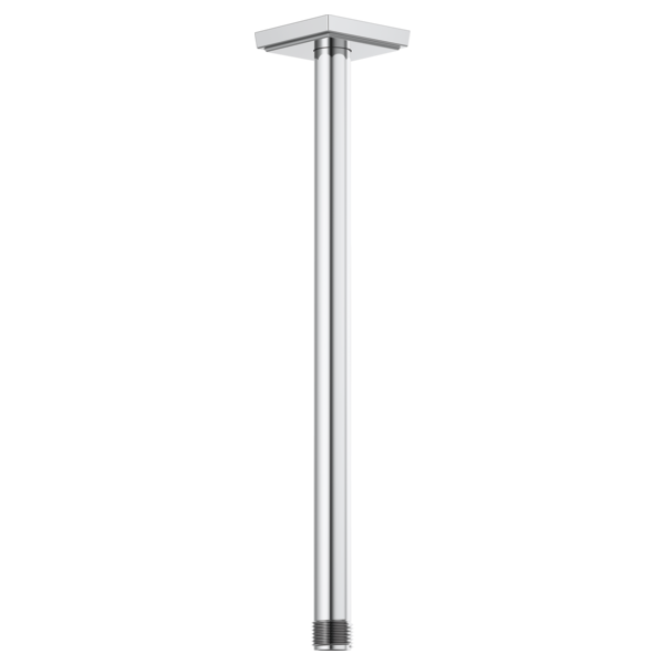 BRIZO RP101286 ESSENTIAL 14 INCH CEILING MOUNT SHOWER ARM AND SQUARE FLANGE