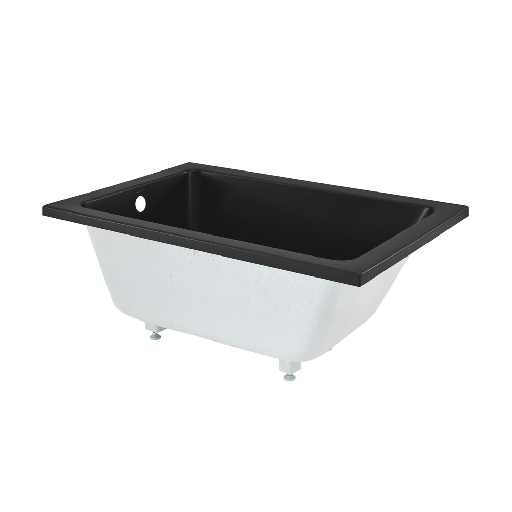 SWISS MADISON SM-DB5 VOLTAIRE 48 INCH ACRYLIC REVERSIBLE DRAIN DROP-IN BATHTUB