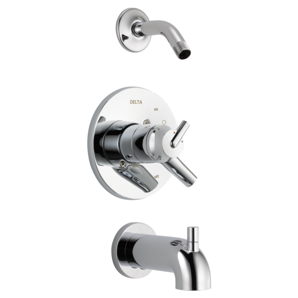 DELTA T17459-LHD TRINSIC MONITOR 17 SERIES TUB AND SHOWER TRIM - LESS SHOWER HEAD