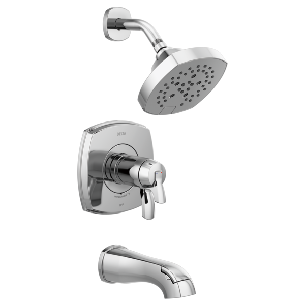 DELTA T17T476 STRYKE 17 THERMOSTATIC TUB AND SHOWER ONLY WITH LEVER HANDLE