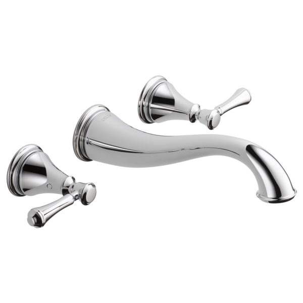 DELTA T3597LF-WL CASSIDY TWO HANDLE WALL MOUNT LAVATORY FAUCET TRIM