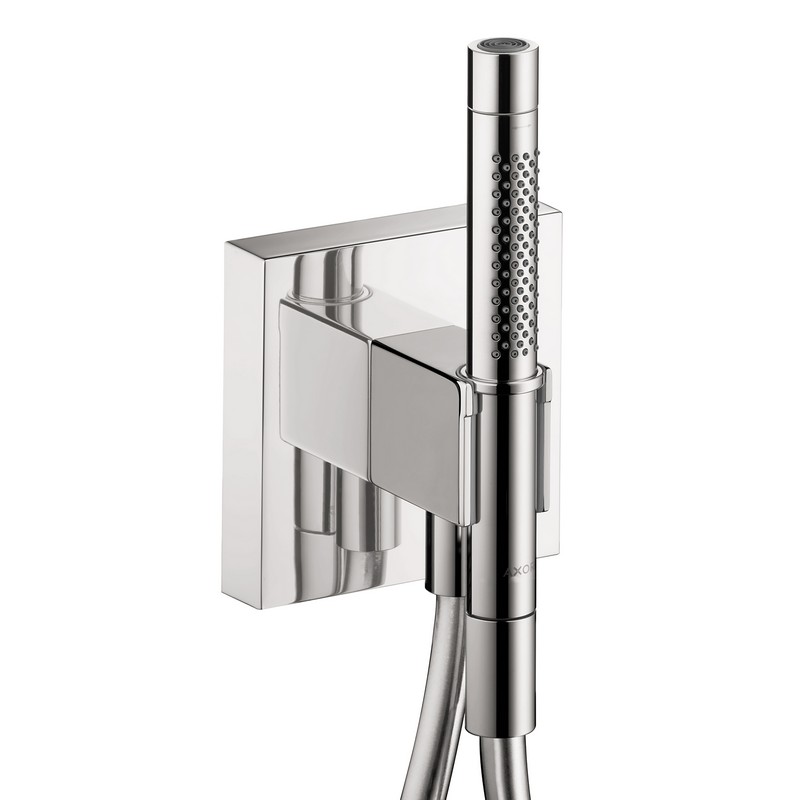HANSGROHE 12627 AXOR SHOWER SOLUTIONS 4 7/8 INCH HAND SHOWER HOLDER WITH OUTLET