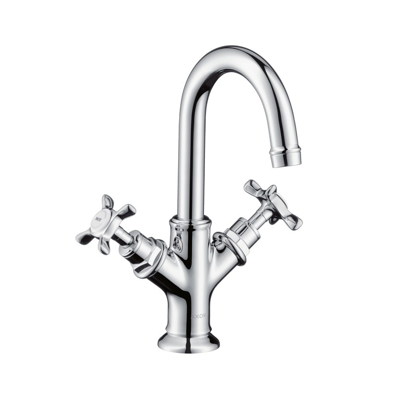 HANSGROHE 16505 AXOR MONTREUX 9 5/8 INCH DECK MOUNTED SINGLE HOLE BATHROOM FAUCET