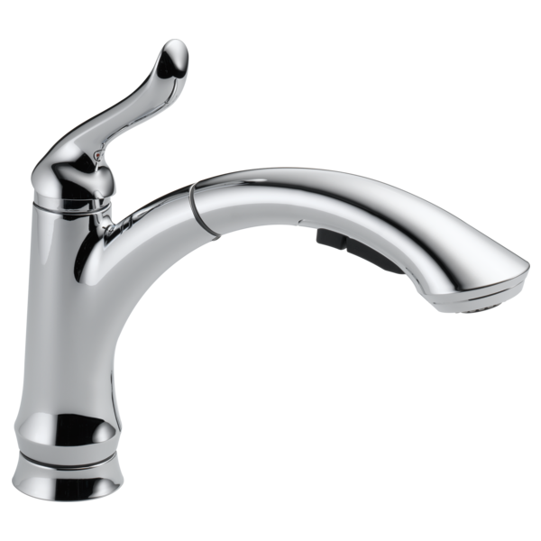 DELTA 4353-DST LINDEN SINGLE HANDLE WATER EFFICIENT PULL-OUT KITCHEN FAUCET