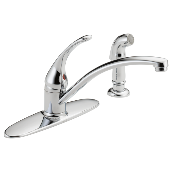 DELTA B4410LF FOUNDATIONS CORE-B SINGLE HANDLE KITCHEN FAUCET WITH SPRAY