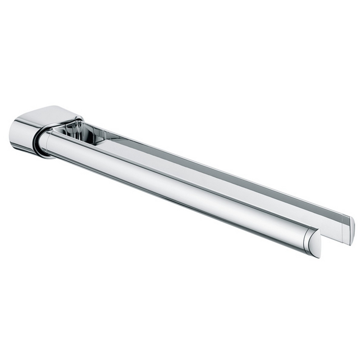 KEUCO 11620010000 ELEGANCE 13 3/8 INCH WALL MOUNTED DOUBLE TOWEL HOLDER IN POLISHED CHROME