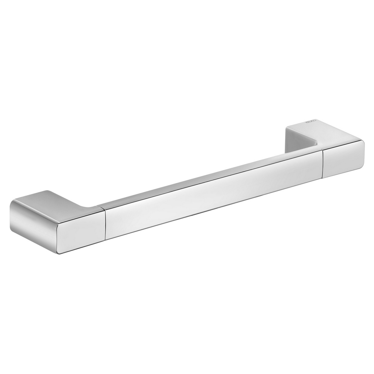 KEUCO 12707010000 MOLL 13 1/2 INCH WALL MOUNTED SUPPORT RAIL IN POLISHED CHROME