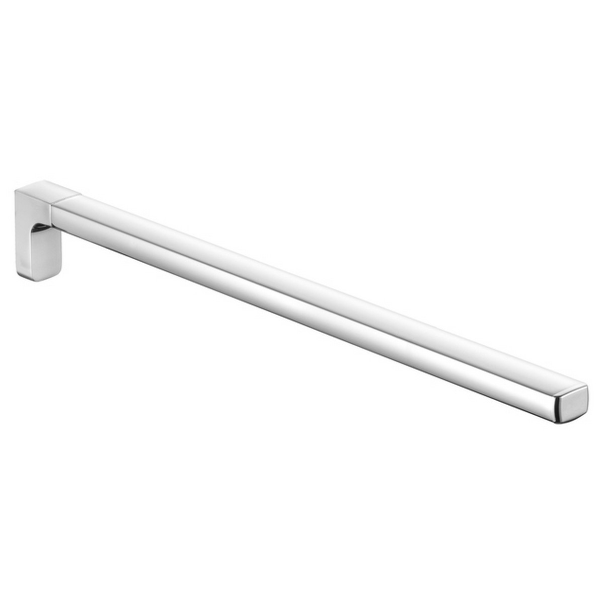 KEUCO 12720010000 MOLL 17 3/4 INCH WALL MOUNTED SINGLE TOWEL HOLDER IN POLISHED CHROME