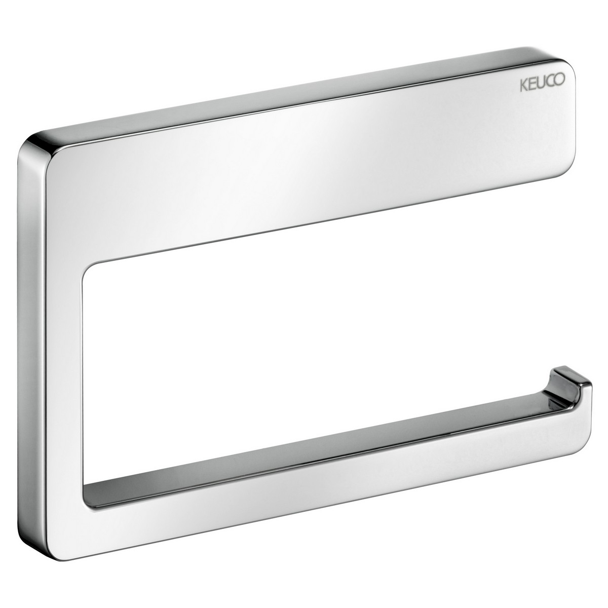 KEUCO 12762010000 MOLL 5 1/2 INCH WALL MOUNTED TOILET PAPER HOLDER IN POLISHED CHROME