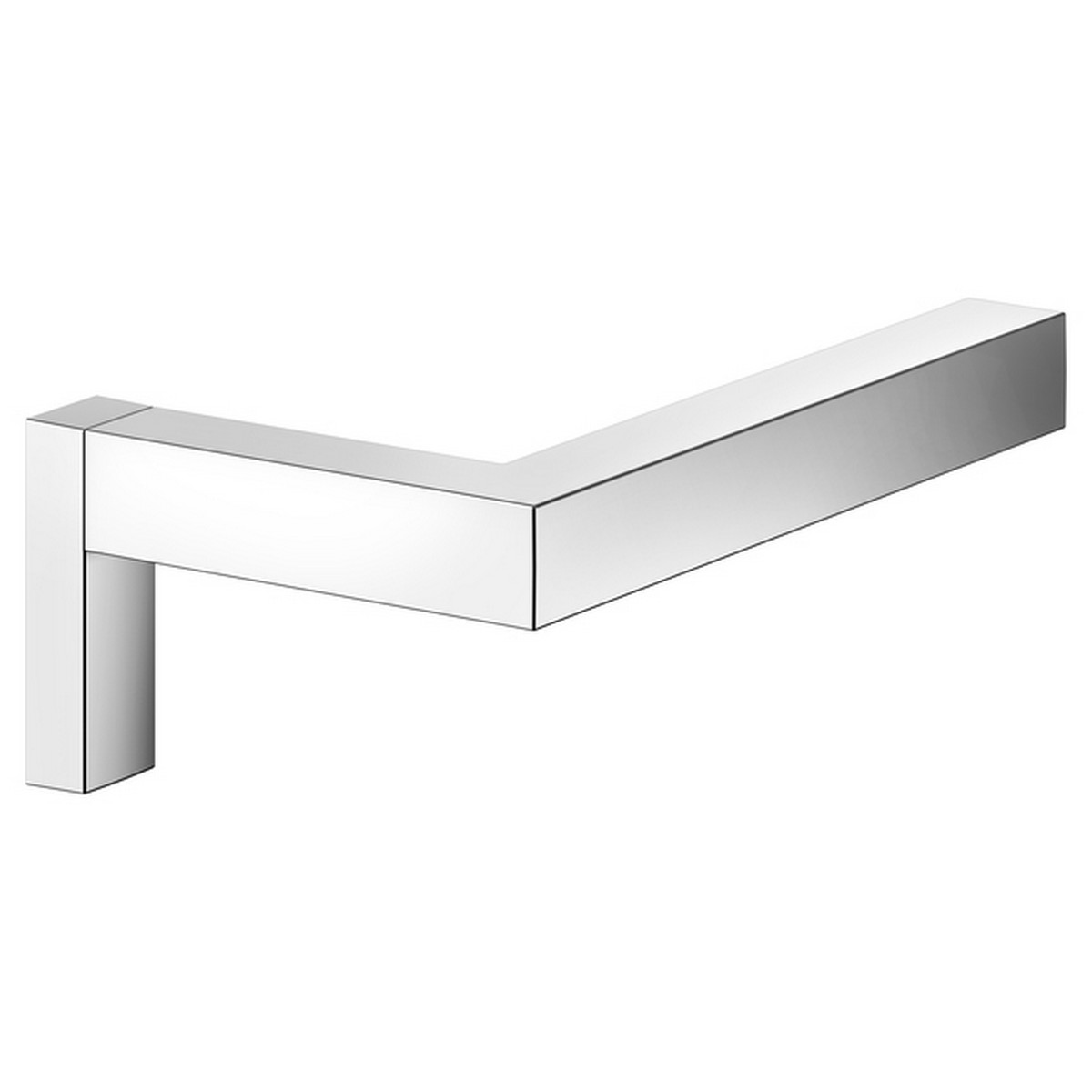 KEUCO 19162010000 EDITION 90 SQUARE 6 1/2 INCH WALL MOUNTED TOILET PAPER HOLDER IN POLISHED CHROME