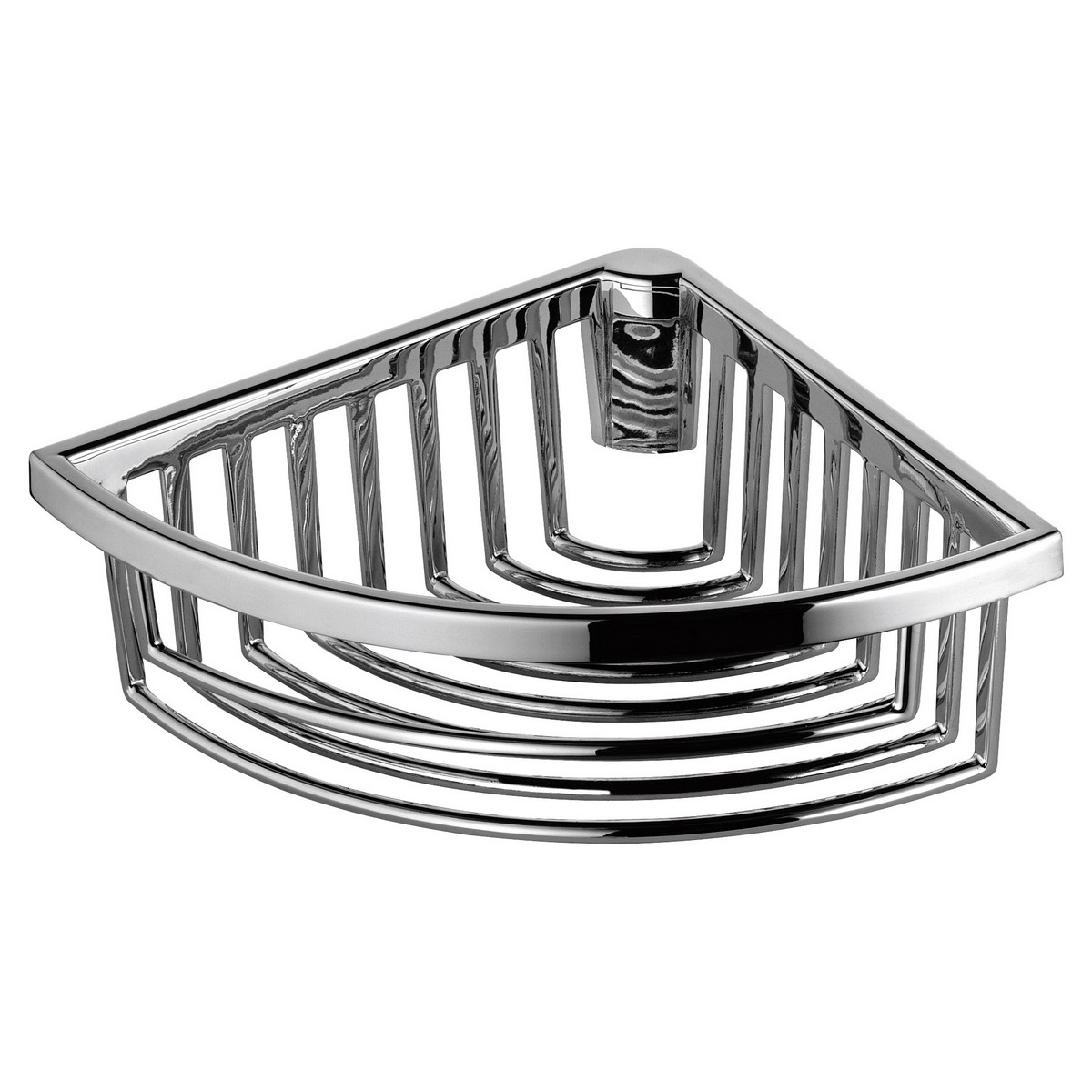 KEUCO 24944010100 10 3/8 X 2 7/8 INCH WALL MOUNTED SOAP WIRE BASKET IN POLISHED CHROME