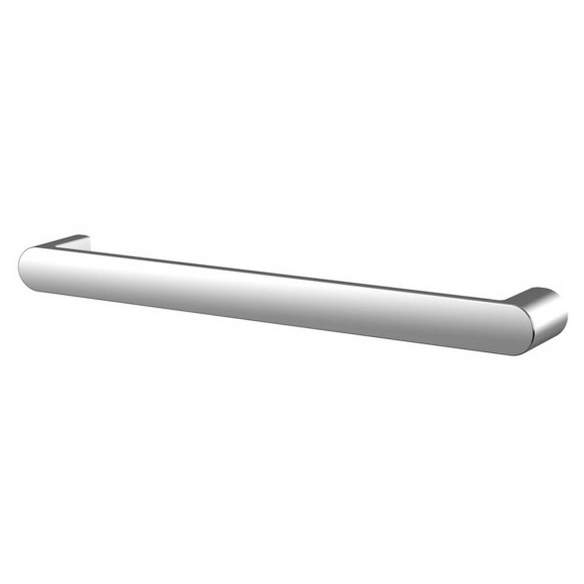 KEUCO 31601010400 ELEGANCE 16 7/8 INCH WALL MOUNTED SUPPORT RAIL IN POLISHED CHROME
