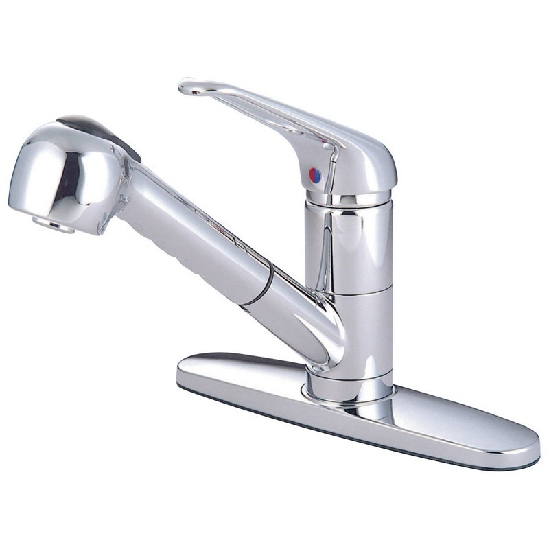 KINGSTON BRASS KS88 SINGLE-HANDLE PULL-OUT KITCHEN FAUCET