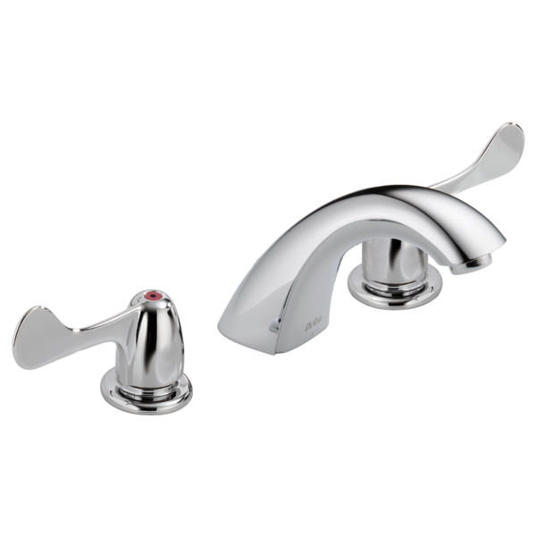 DELTA 3549LF-WFLGHDF HDF TWO HANDLE WIDESPREAD LAVATORY FAUCET- LESS GRID STRAINER - CHROME