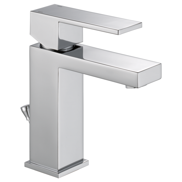 DELTA 567LF-HGM-PP MODERN SINGLE HANDLE PROJECT PACK FAUCET WITH LOW FLOW IN CHROME