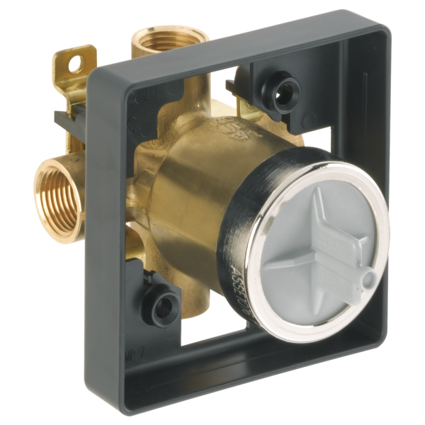 DELTA R10000-IP MULTICHOICE UNIVERSAL TUB AND SHOWER VALVE BODY - IPS INLETS / OUTLETS