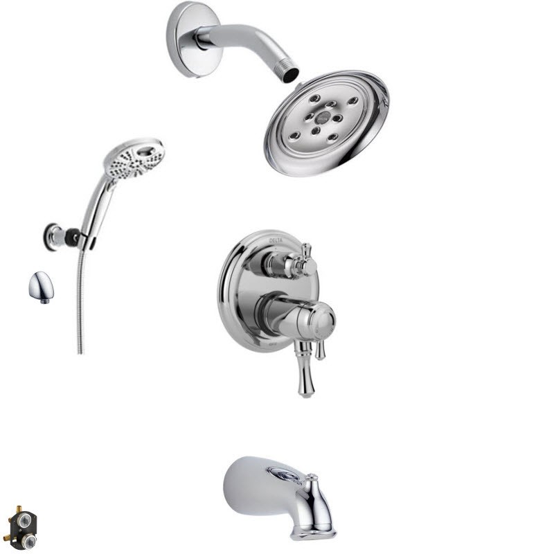 DELTA VICTORIAN 2 COMBO PACK SHOWER SYSTEM