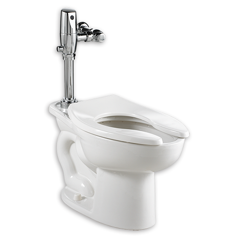 AMERICAN STANDARD 2234.660.020 MADERA 1.6 GPF TOILET WITH SELECTRONIC EXPOSED BATTERY FLUSH VALVE
