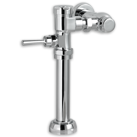 AMERICAN STANDARD 6047.121.002 EXPOSED MANUAL TOP SPUD TOILET 1.28 GPF FLUSH VALVE FOR 1-1/2 INCH TOP SPUD BOWLS