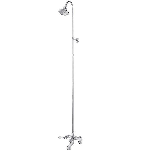 CHEVIOT 5158-LEV UNIVERSAL LEVER HANDLES BATHTUB FILLER AND OVERHEAD SHOWER COMBINATION