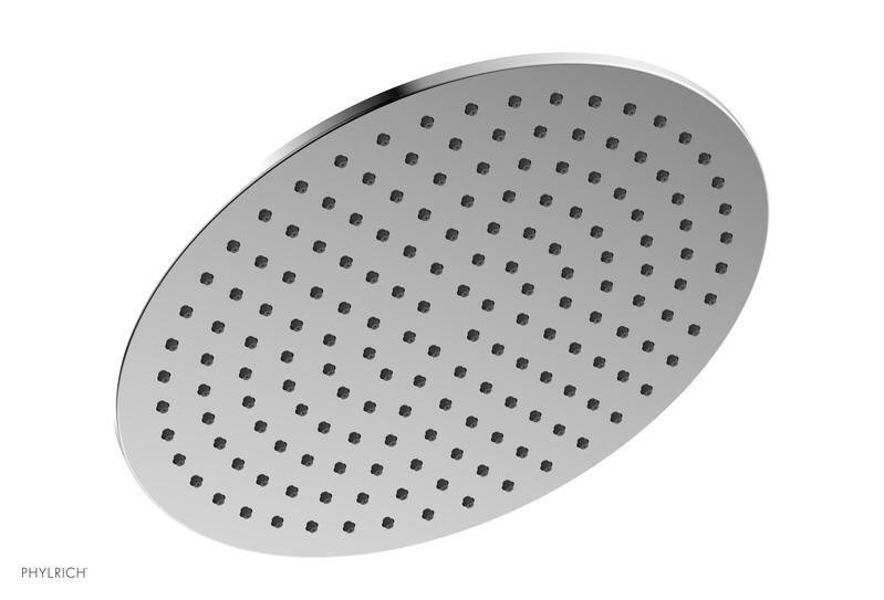 PHYLRICH 3-338 BASIC II WALL MOUNT SINGLE-FUNCTION ROUND SHOWER HEAD