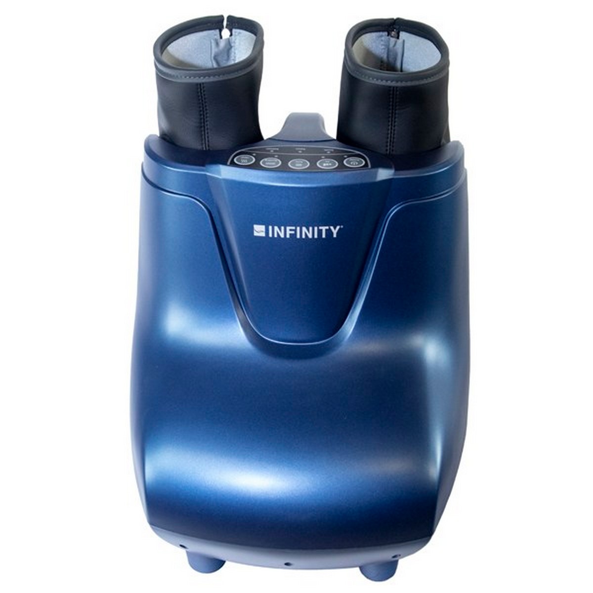 INFINITY 11035006 SHIATSU FOOT AND CALF MASSAGER IN BLUE AND BLACK