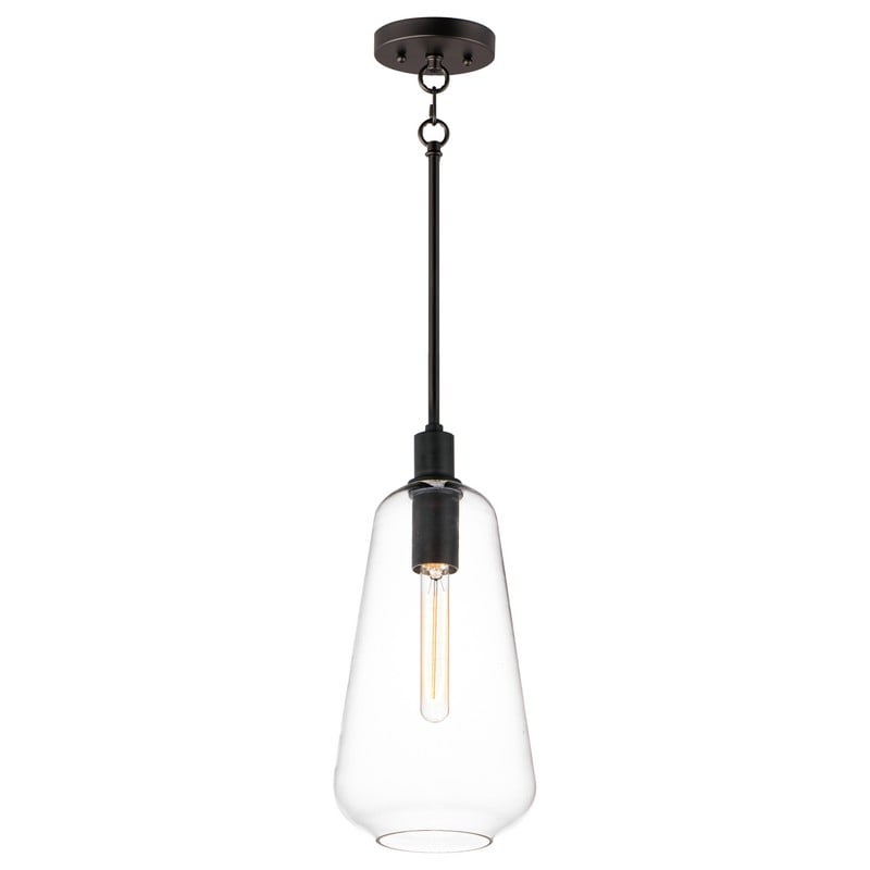 MAXIM LIGHTING 11114CL BABYLON 7 1/2 INCH CEILING-MOUNTED INCANDESCENT PENDANT LIGHT