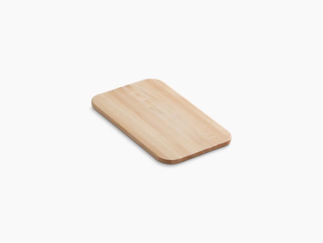 KOHLER K-6515-NA 14-1/4 X 8-3/4 INCH HARDWOOD CUTTING BOARD FOR EXECUTIVE CHEF KITCHEN SINKS