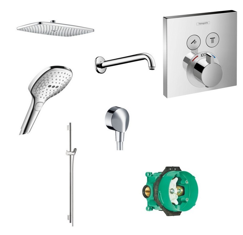 HANSGROHE AXOR COMBO PACK II SHOWER SYSTEM