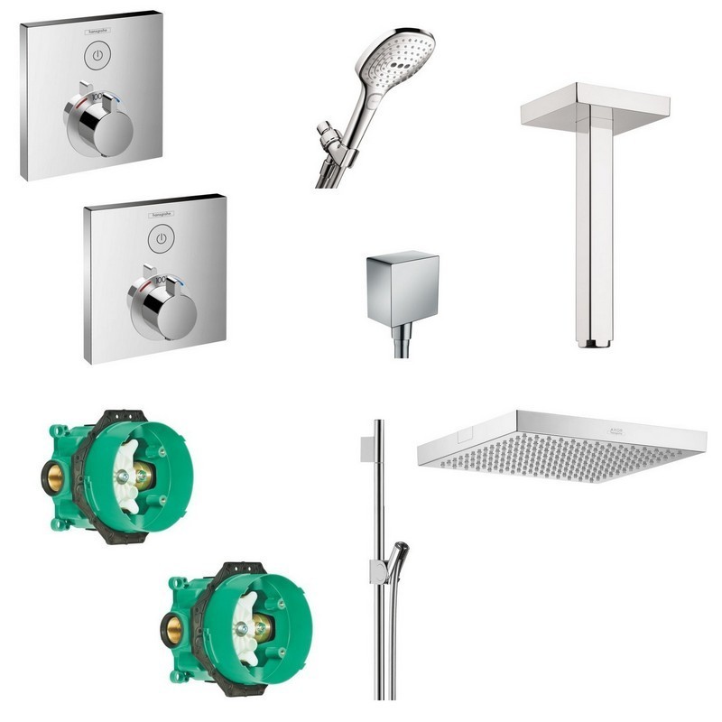 HANSGROHE AXOR STARCK COMBO PACK II SHOWER SYSTEM